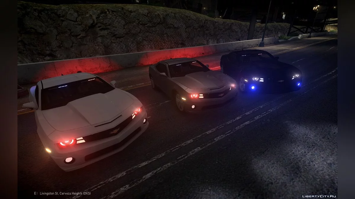 无标记的雪佛兰 Camaro / GTA 4