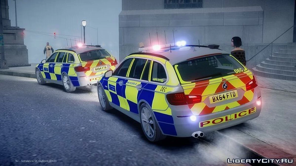 Voiture de zone BMW 525D F11 de la Met Police 2014 / GTA 4