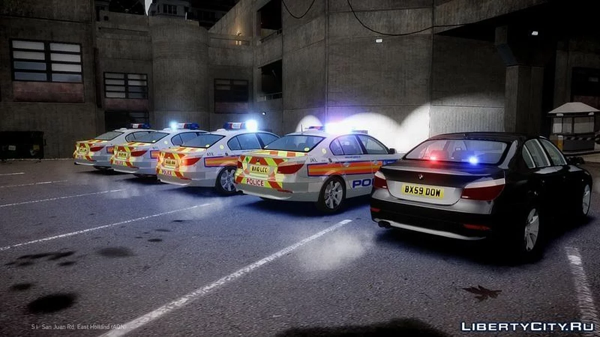 BMW 525D E60 Met Police Pack / GTA 4