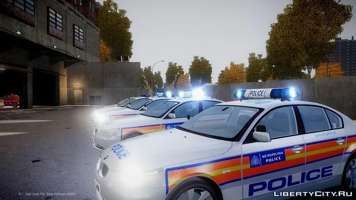 BMW 525D E60 Met Police Pack / GTA 4