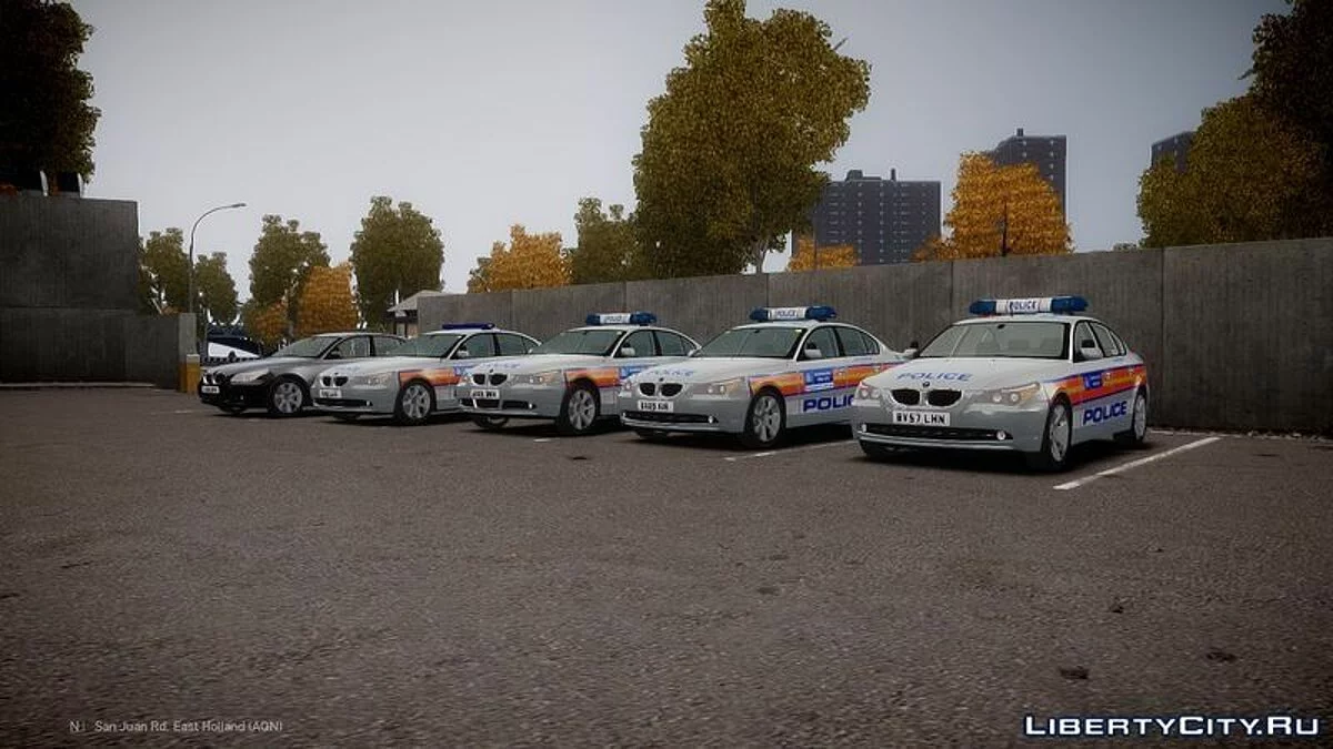 BMW 525D E60 Met Police Pack / GTA 4