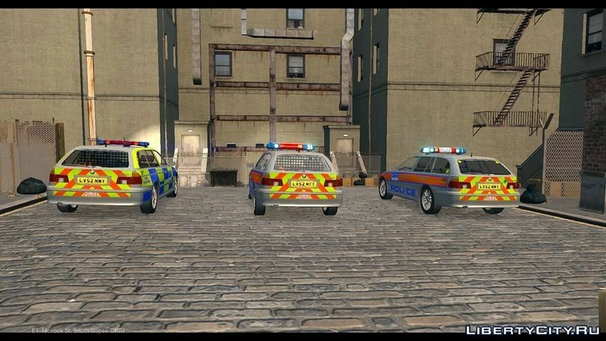 Met Polizei BMW 5er Serie E39 Touring Paket / GTA 4
