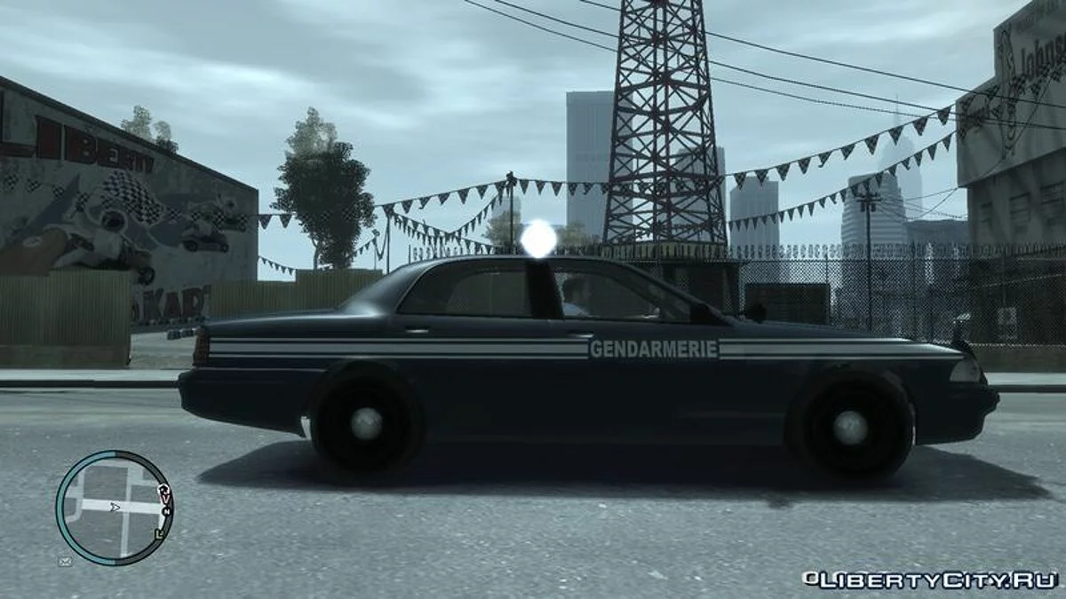 Vapid Stanier Gendarmerie National / GTA 4
