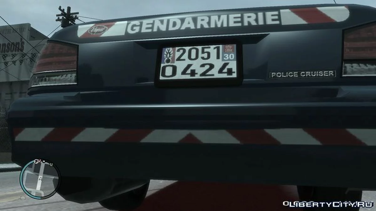 Vapid Stanier Gendarmerie National / GTA 4