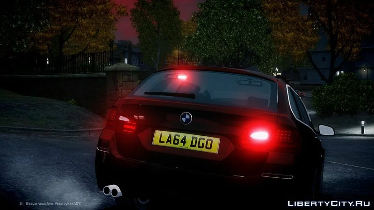 Unmarked 2014 Facelift BMW 525D F11 / GTA 4