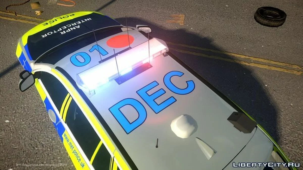 BMW 525D F11 Met Police Area Car UPDATE / GTA 4