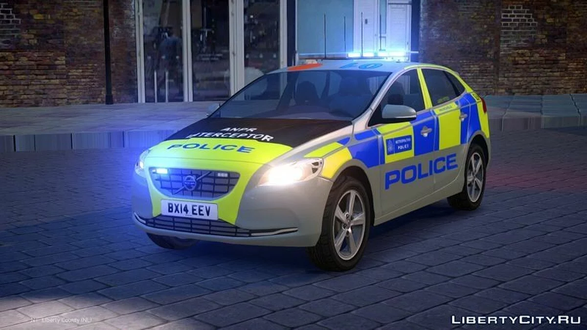 2014 Met Police Volvo V40 Area Car / GTA 4