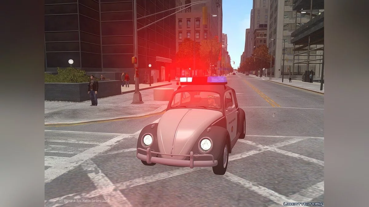 Volkswagen Fusca (Beetle) 1980 Військова поліція Сан-Паулу / GTA 4