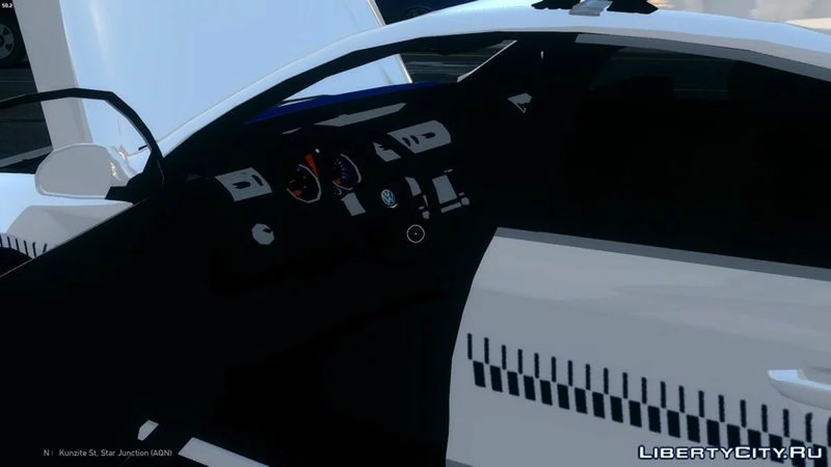 Volkswagen Passat B6 Limousine - Dänische Polizei - W. Vorlage / GTA 4