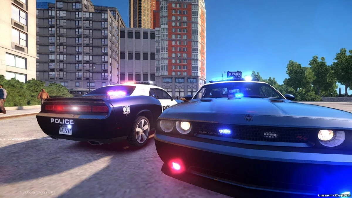 Dodge Challenger Police Car[ELS] / GTA 4