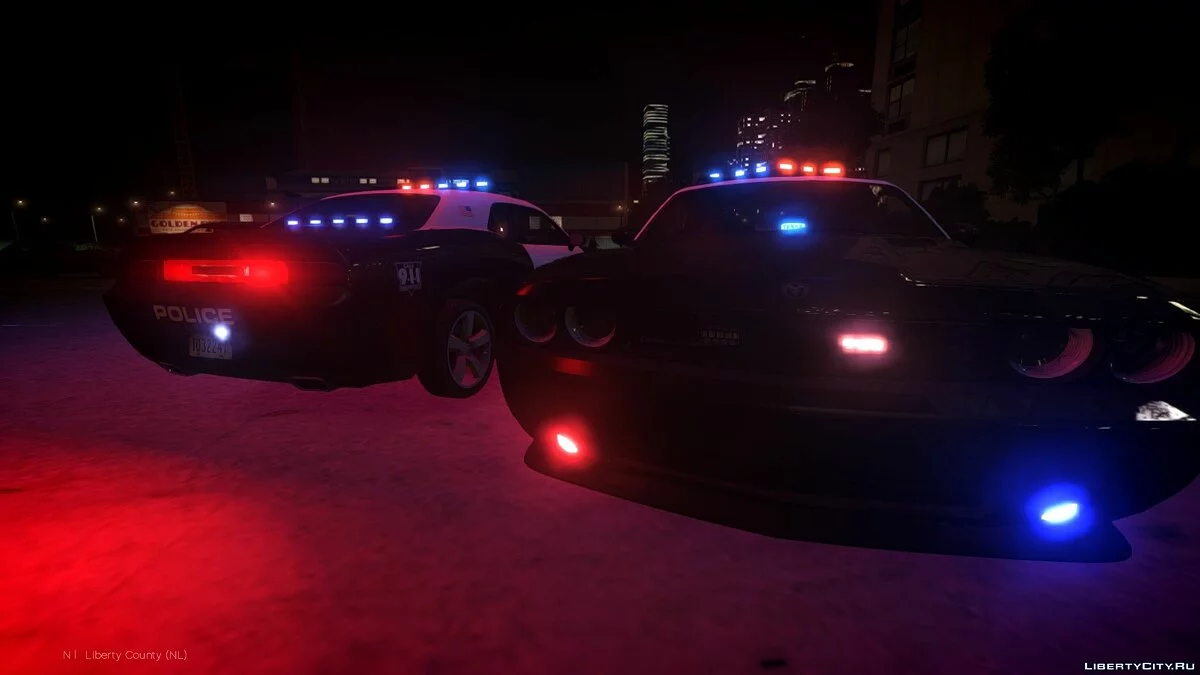 Dodge Challenger Police Car[ELS] / GTA 4