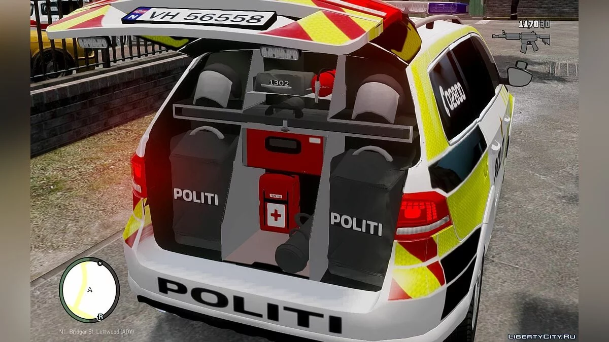 Volkswagen Passat B7 Norwegische Polizei 2015 / GTA 4