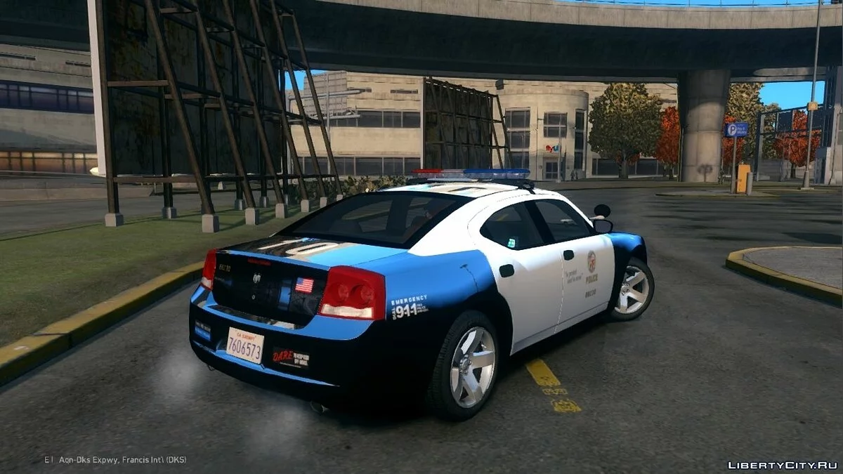 2010 LAPD Dodge Charger PPV V9.7 / GTA 4