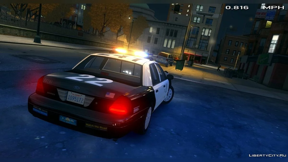 2011 LAPD Ford Crown Victoria Police Interceptor V3.8 / GTA 4