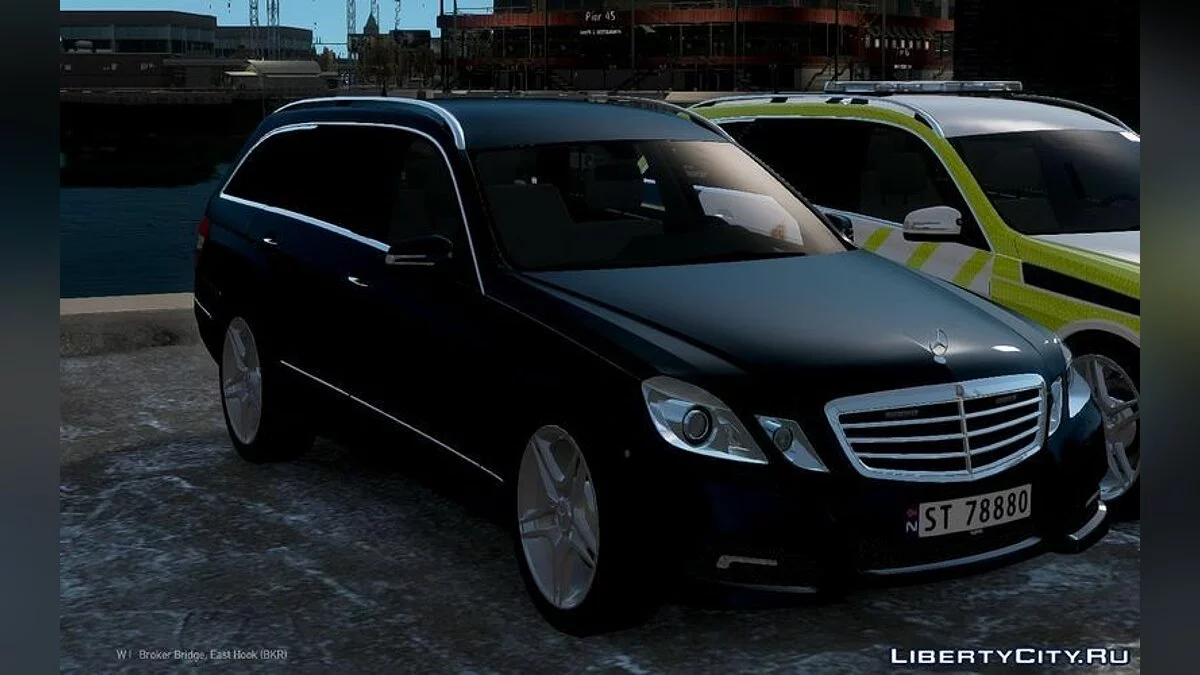 Mercedes E-Class Норвезька поліція 2015 / GTA 4