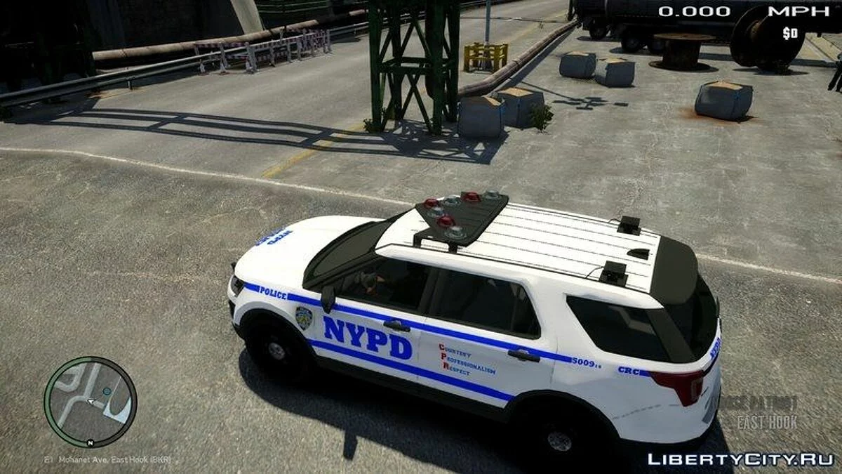 NYPD 2016 Ford Police Interceptor Utility / GTA 4