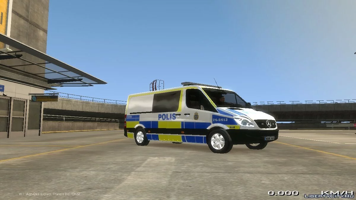 Mercedes-Benz Sprinter 211 CDI Suédois / GTA 4