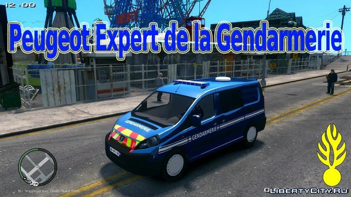 Peugeot Expert Gendarmerie 2017 / GTA 4