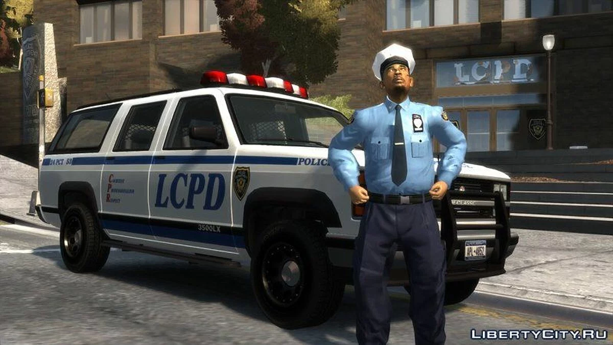 Declasse Granger Retro Polícia / GTA 4