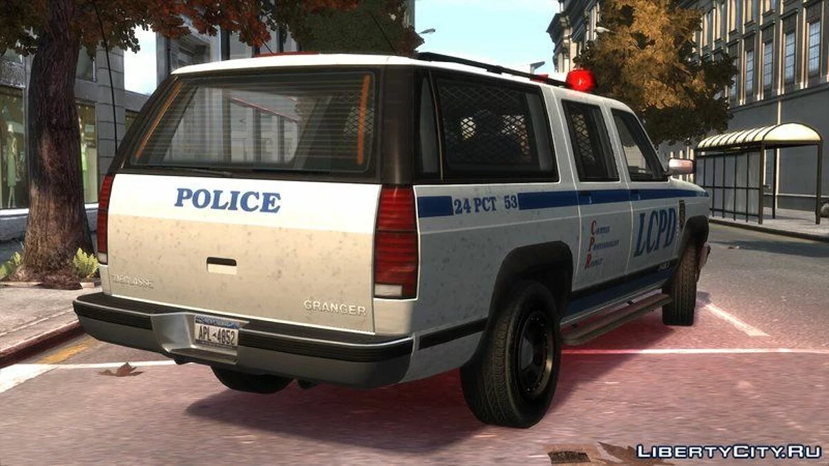 Declasse Granger Retro Polícia / GTA 4