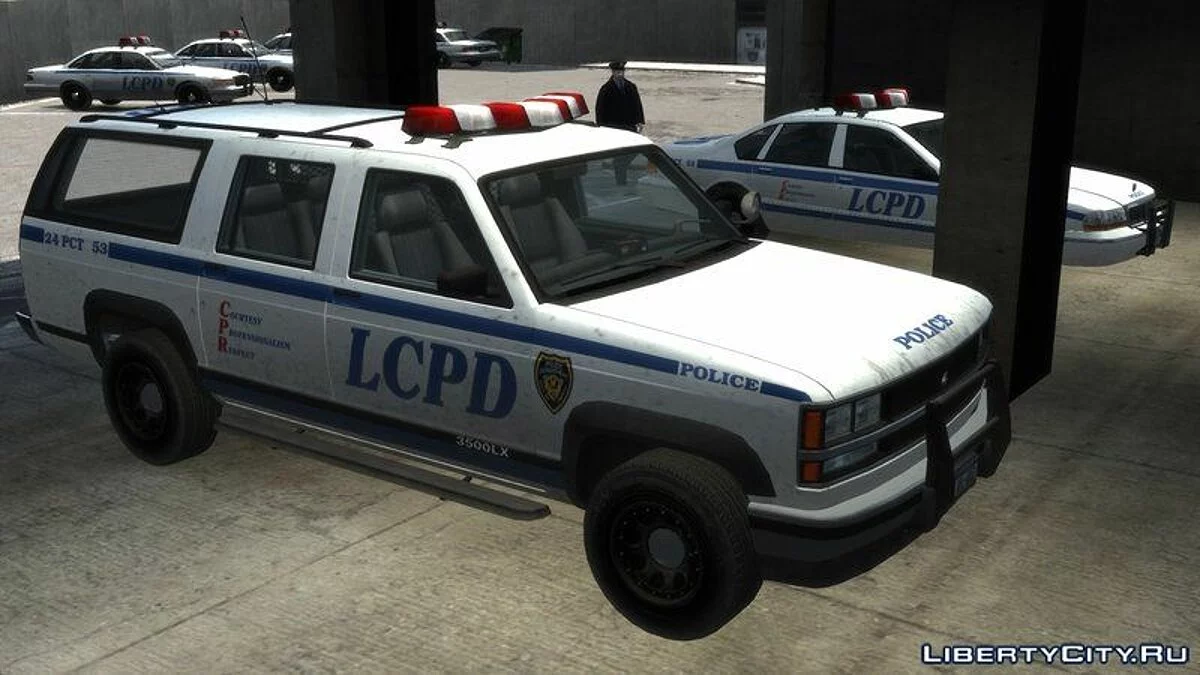 Declasse Granger Retro Polícia / GTA 4