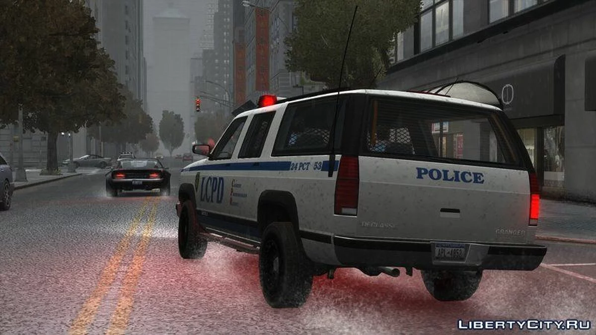 Declasse Granger Retro Polícia / GTA 4