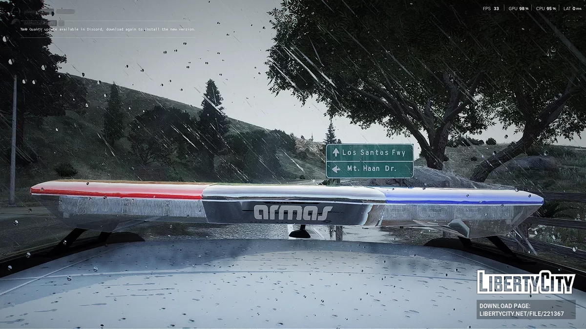 Hyundai Santa Fe Police 2019 [Replace] / GTA 4