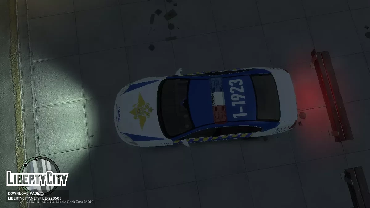 雪佛兰 Impala 2006 - 俄罗斯警察 [ELS] / GTA 4