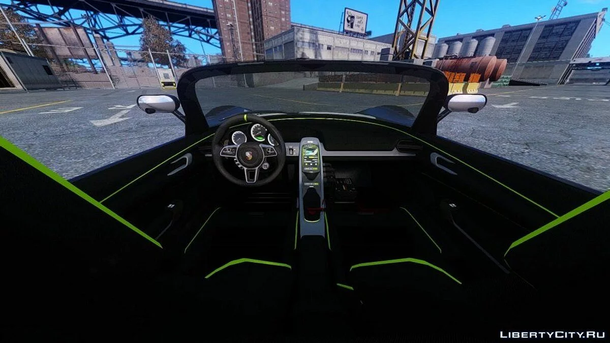 Porsche 918 Spider Body Kit Final (NFS SHIFT 2) / GTA 4