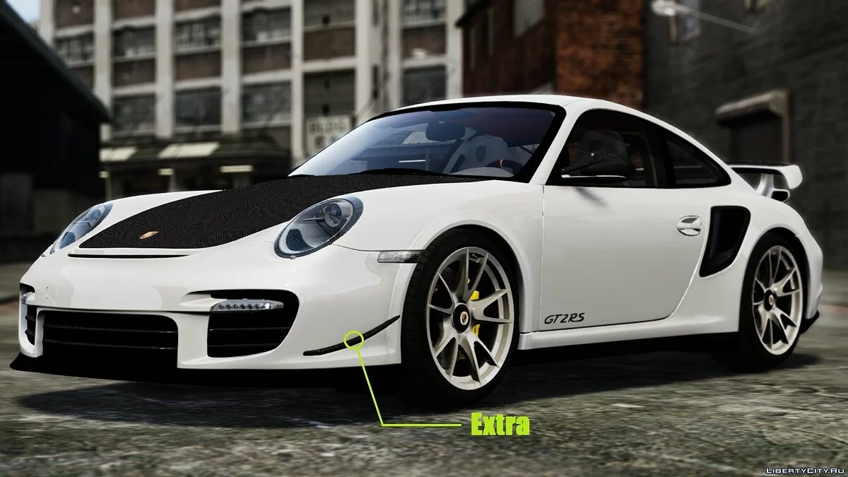 2012 Porsche 997 GT2 [Проста версія] V1.0 / GTA 4