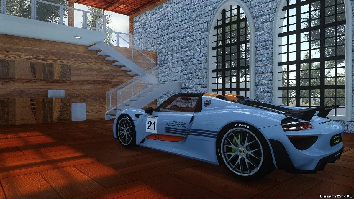 2014 Porsche 918 Spyder Weissach Рackage / GTA 4
