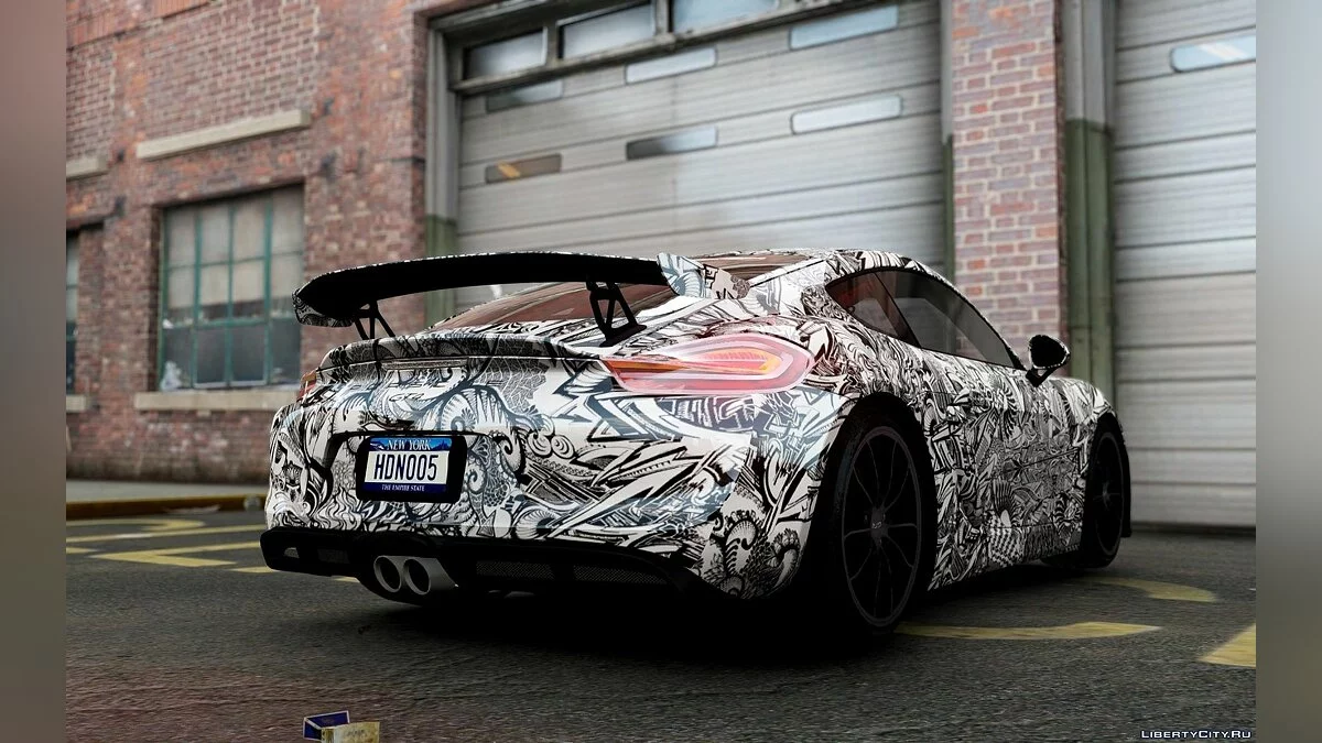 2015 Porsche Cayman GT4 / GTA 4