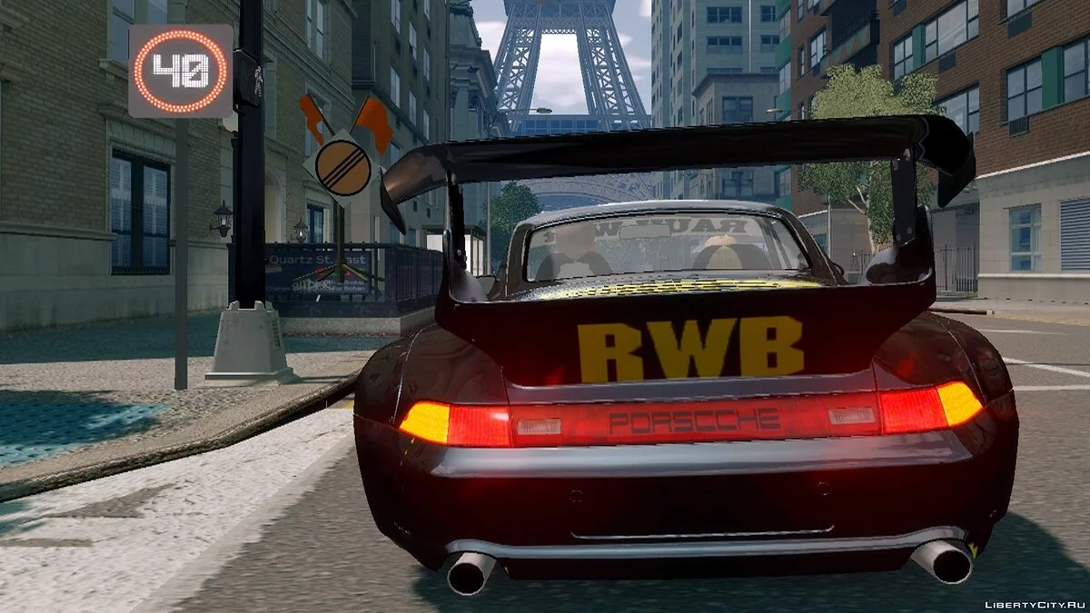 بورش 993 RWB بأسلوب NFS 2015 / جي تي إيه 4