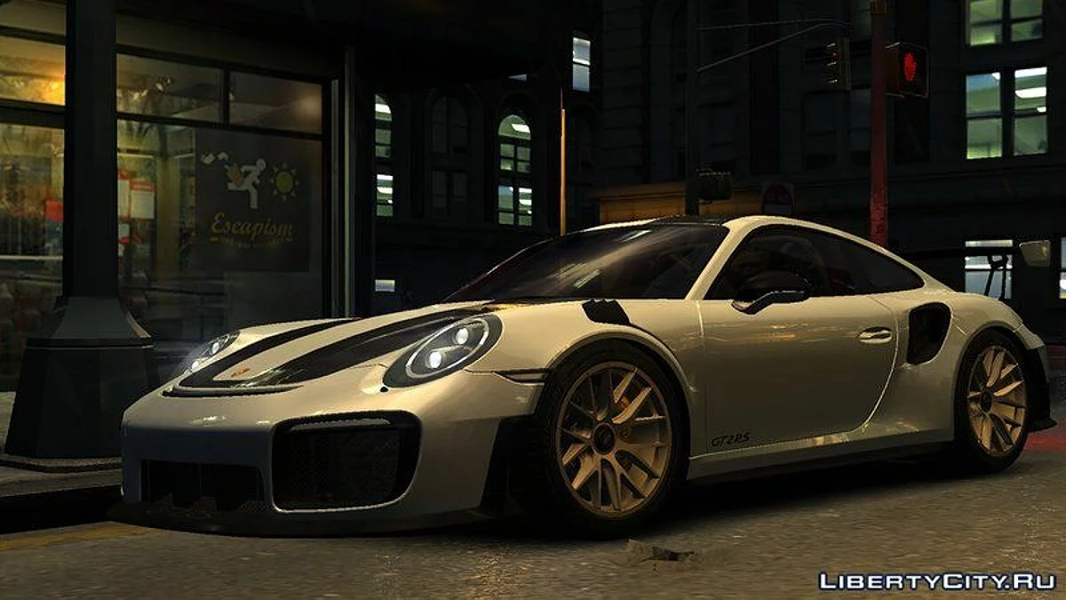 بورش 911 GT2 RS 2018 v1.0 / جي تي إيه 4