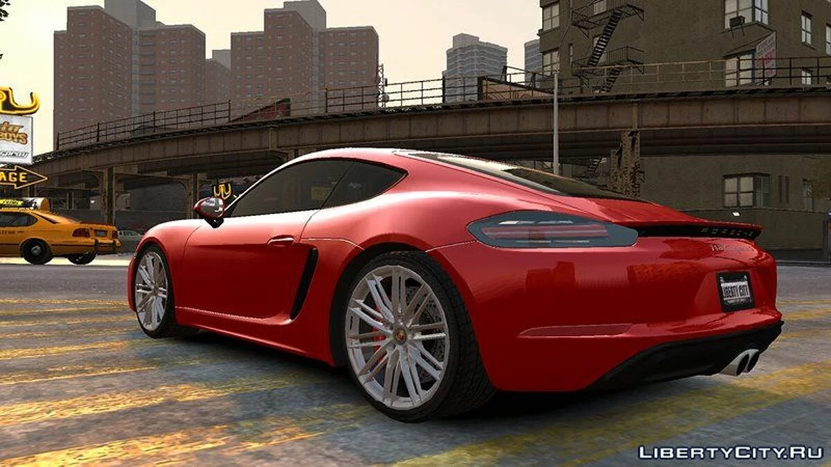 2016 Porsche 718 Cayman S v1.0 / GTA 4