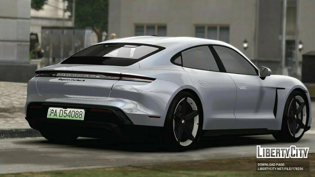 2021 Porsche Taycan Turbo S / GTA 4