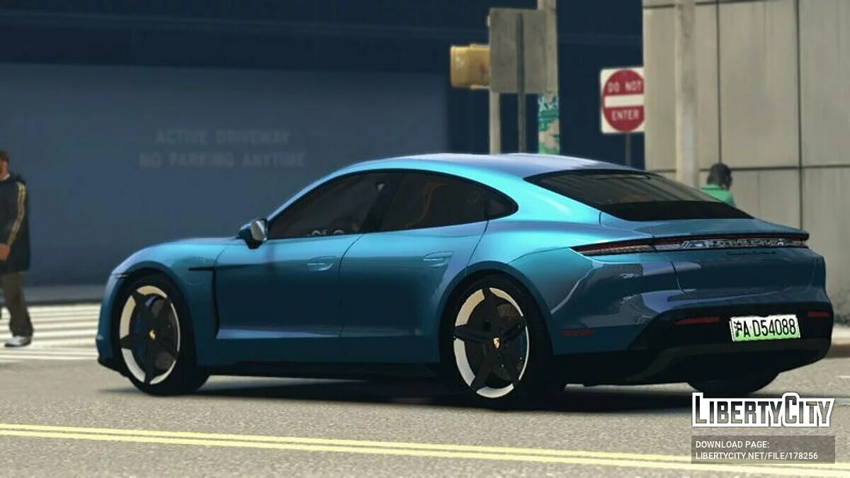 2021 Porsche Taycan Turbo S / GTA 4