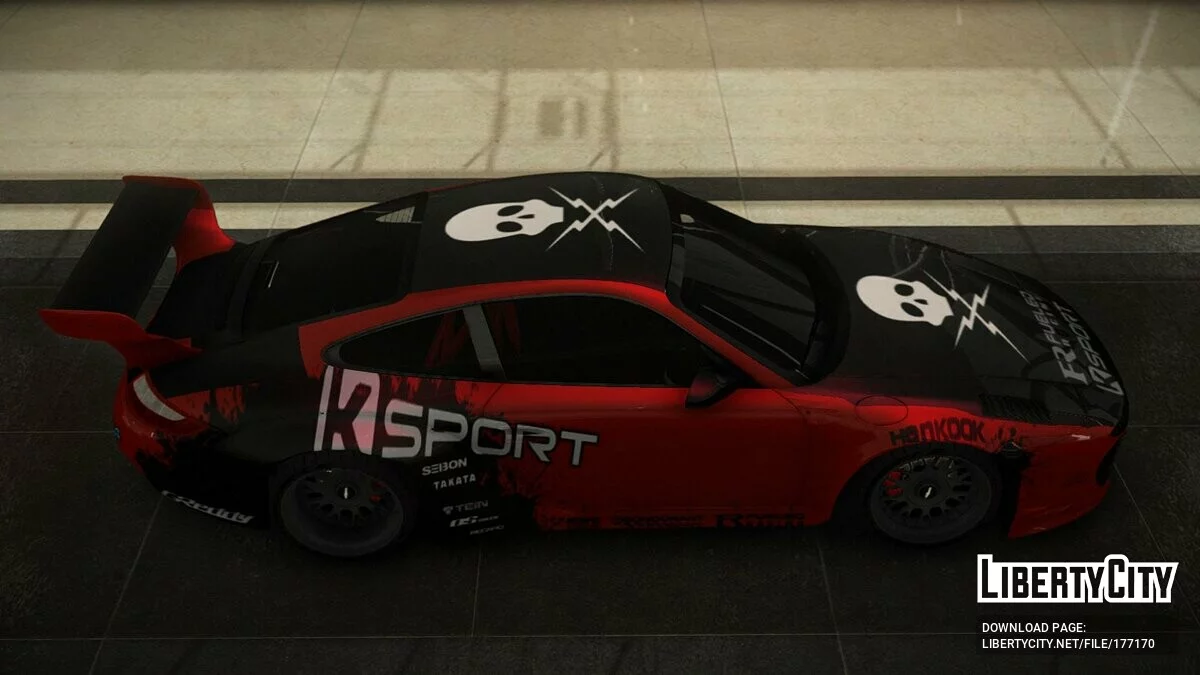 Porsche 911 GT3 [997] Old & New [Рабочий руль / Раскраска] / GTA 4