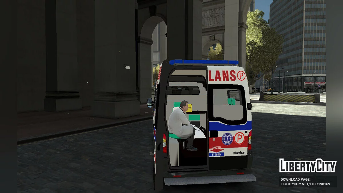 雷诺 Master II 波兰救护车 / GTA 4