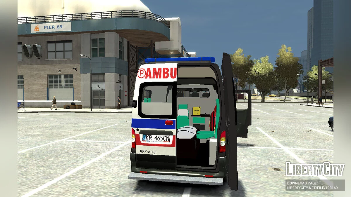 雷诺 Master II 波兰救护车 / GTA 4