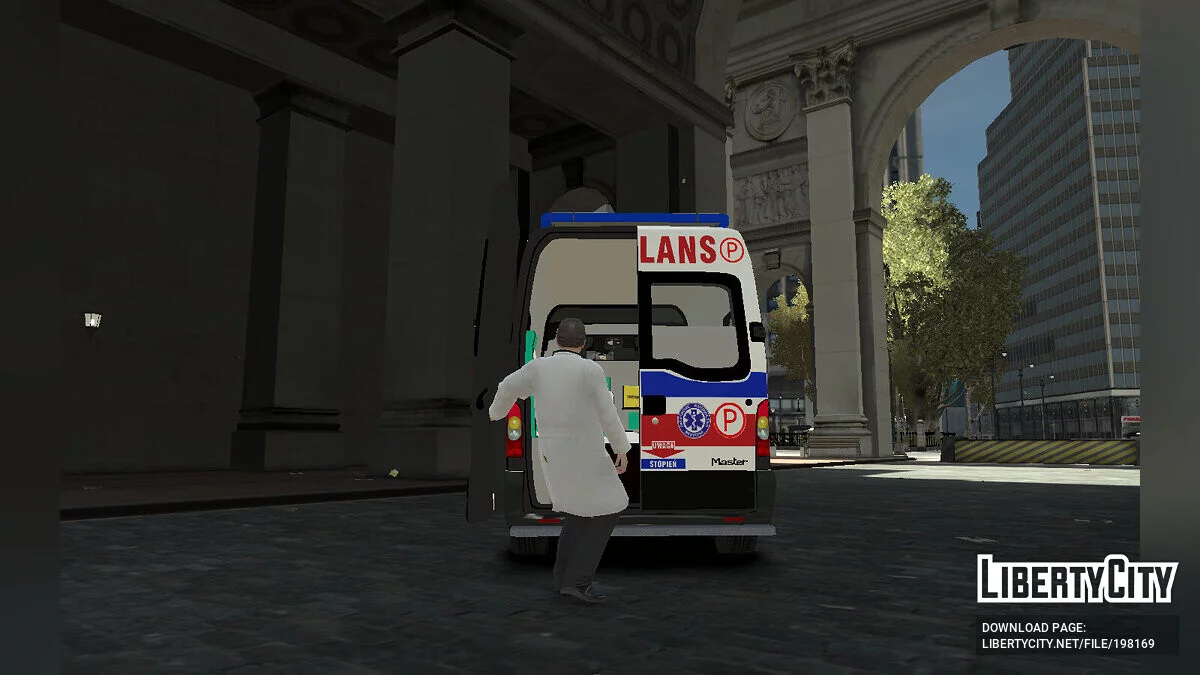 雷诺 Master II 波兰救护车 / GTA 4