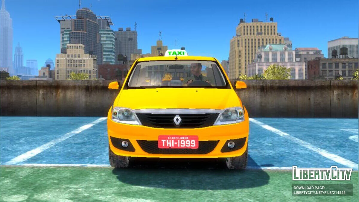 雷诺 Logan 2013 里约热内卢出租车 / GTA 4