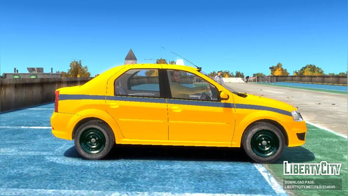 雷诺 Logan 2013 里约热内卢出租车 / GTA 4