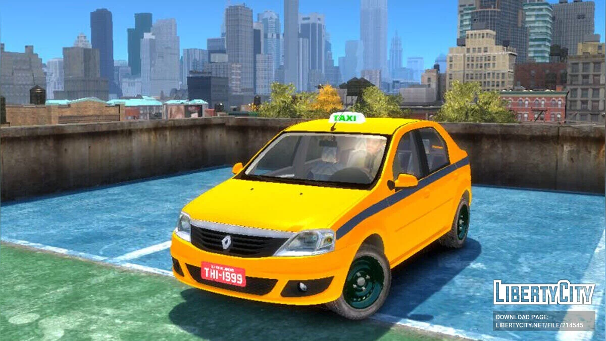 雷诺 Logan 2013 里约热内卢出租车 / GTA 4