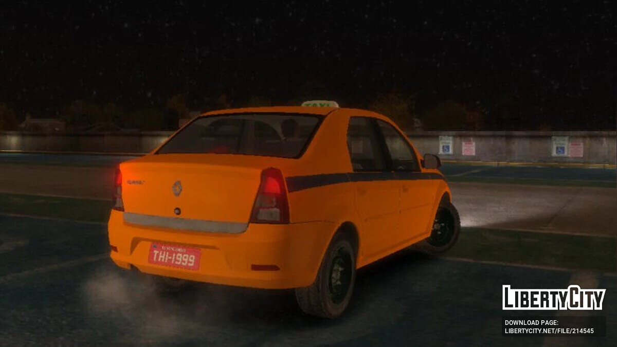雷诺 Logan 2013 里约热内卢出租车 / GTA 4