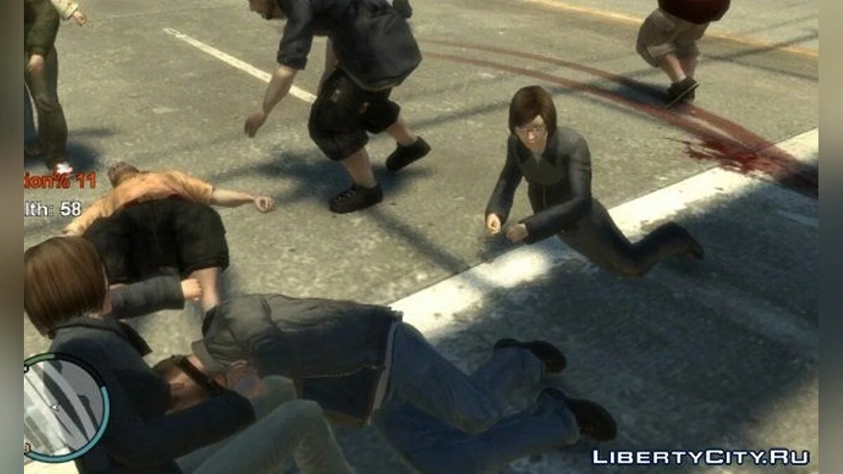 Outbreak: Infectious Zombie Mod / GTA 4