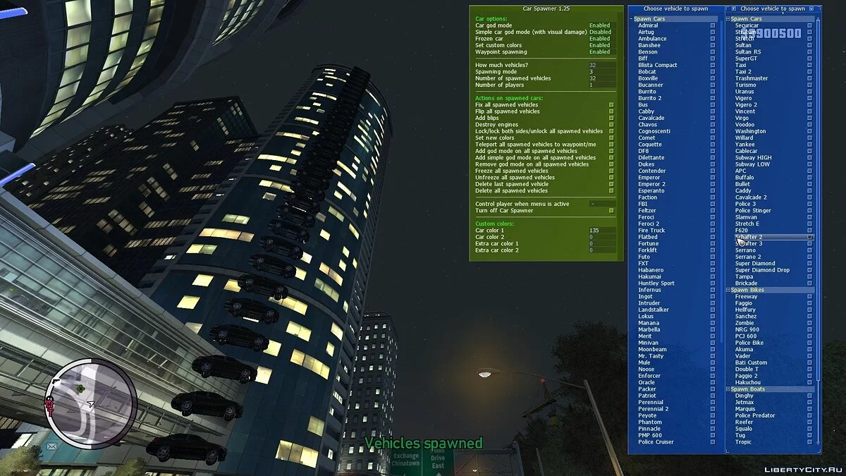 Générateur de Voitures 1.25 (Open Source) / GTA 4