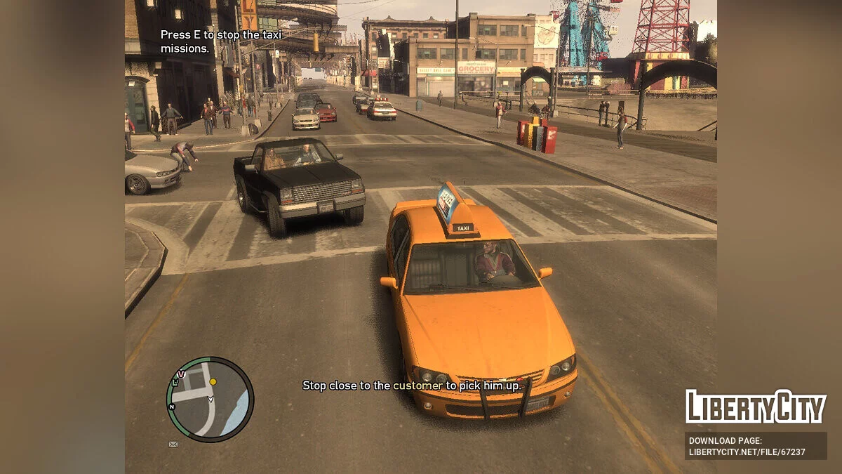 Script de Mission de Taxi (BETA) / GTA 4