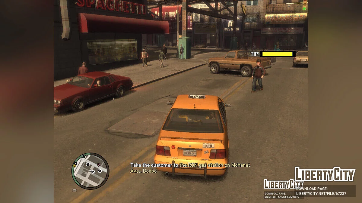 Script de Mission de Taxi (BETA) / GTA 4