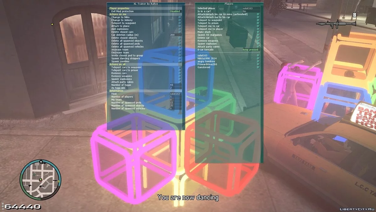 [Новий] XLTrainer для GTA IV та GTA IV EFLC / GTA 4